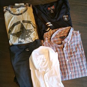 Men's/Young Men's Shirts bundle sz Lg